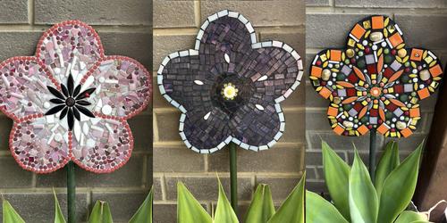 Make a Mosaic Flower Workshop