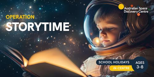 Operation Storytime at the Space Discovery Centre
