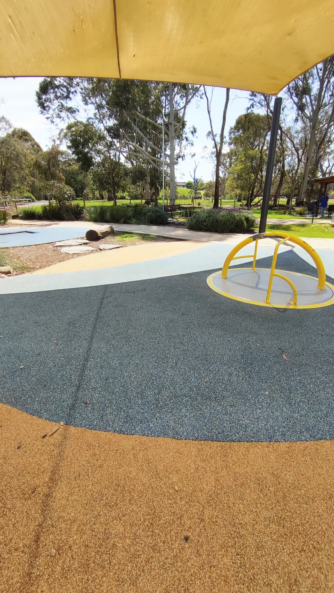 Shaded Park Playground