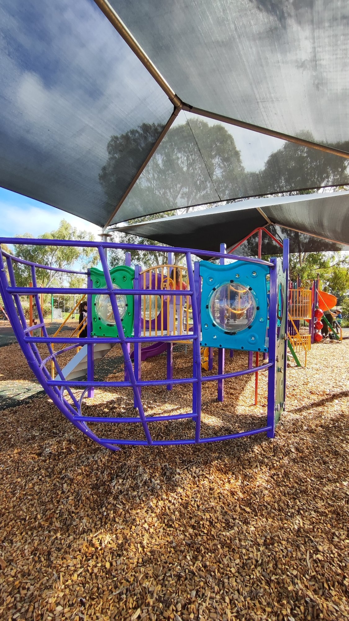 Shaded Community Playground photo