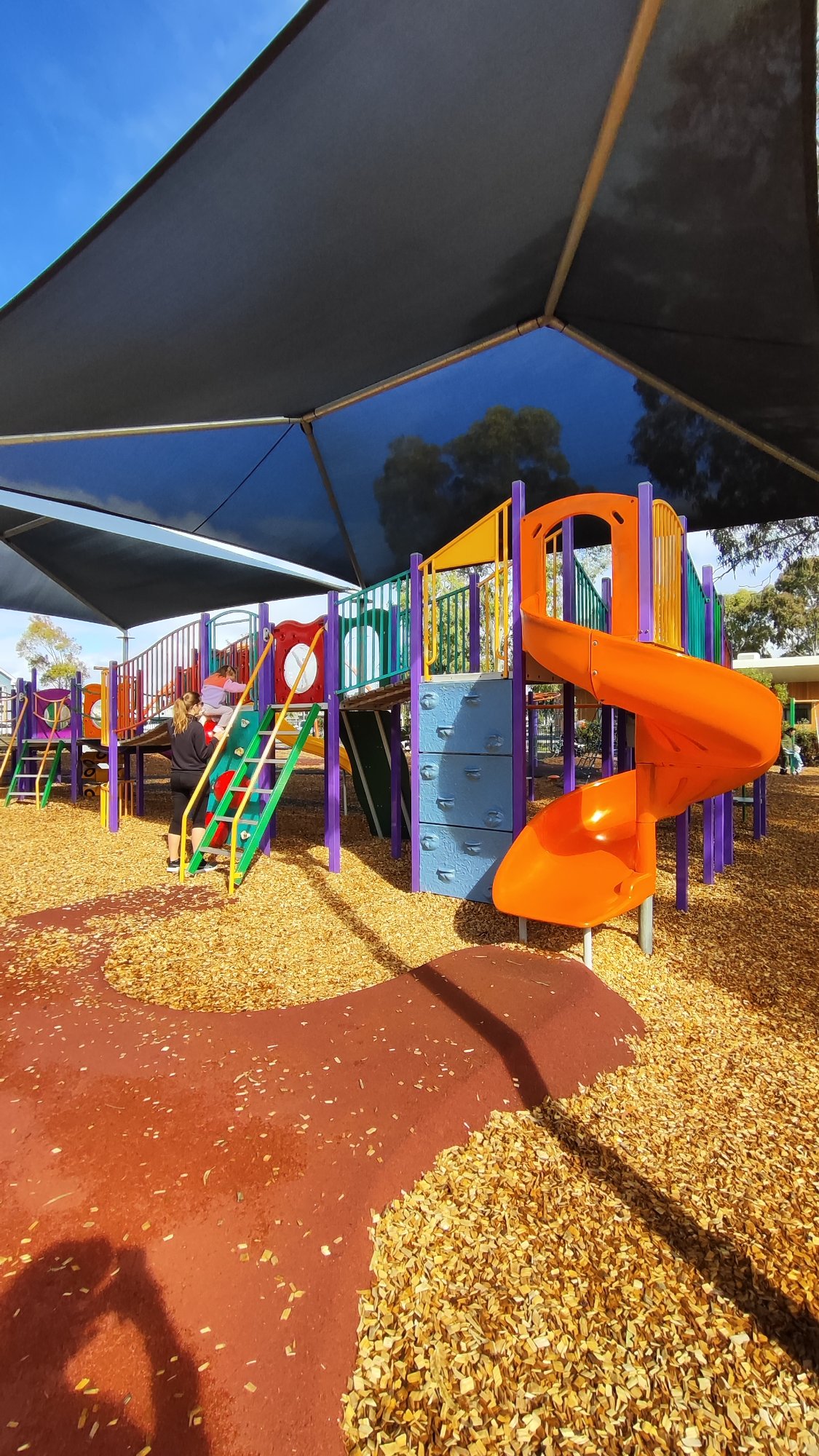 Shaded Community Playground photo