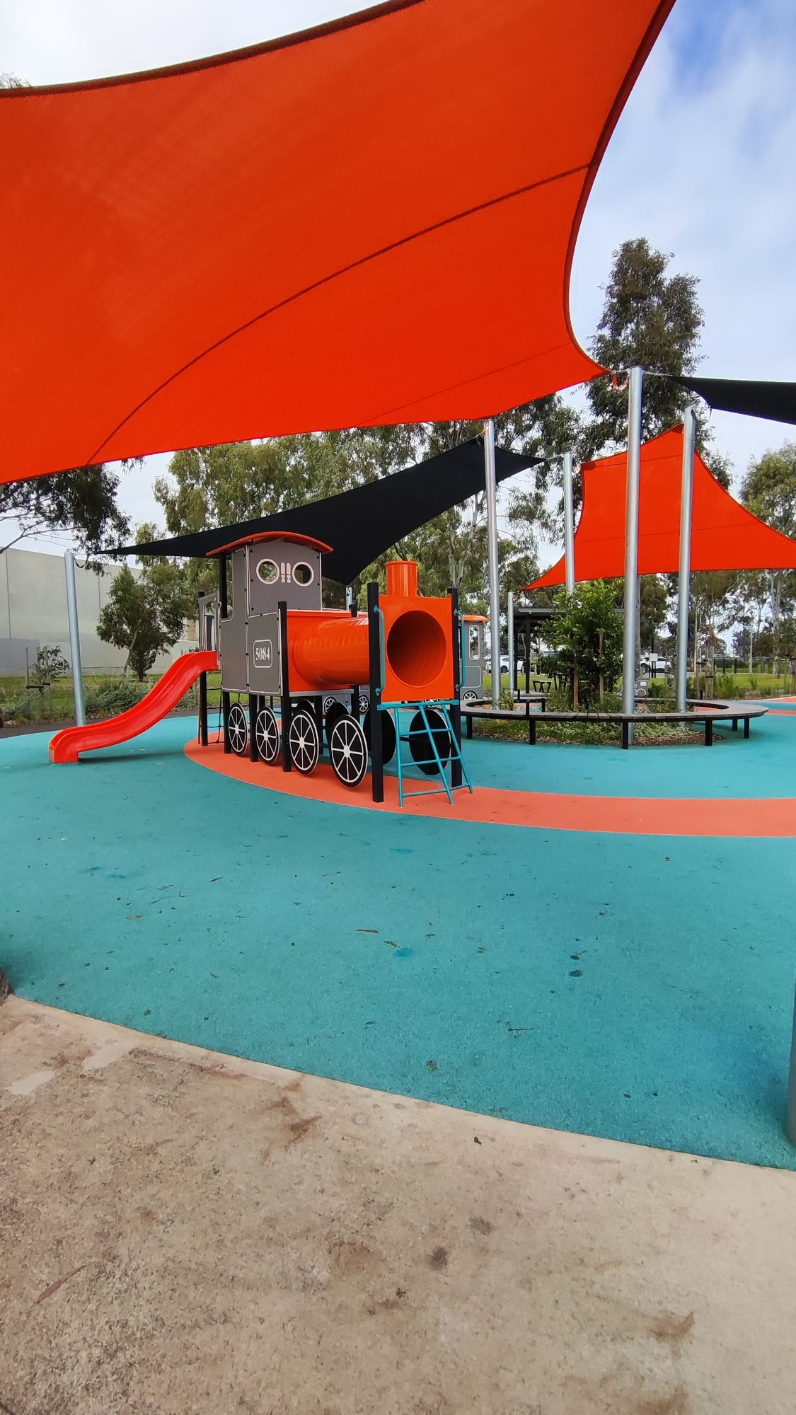 Adventure Playground with Tube Slides photo