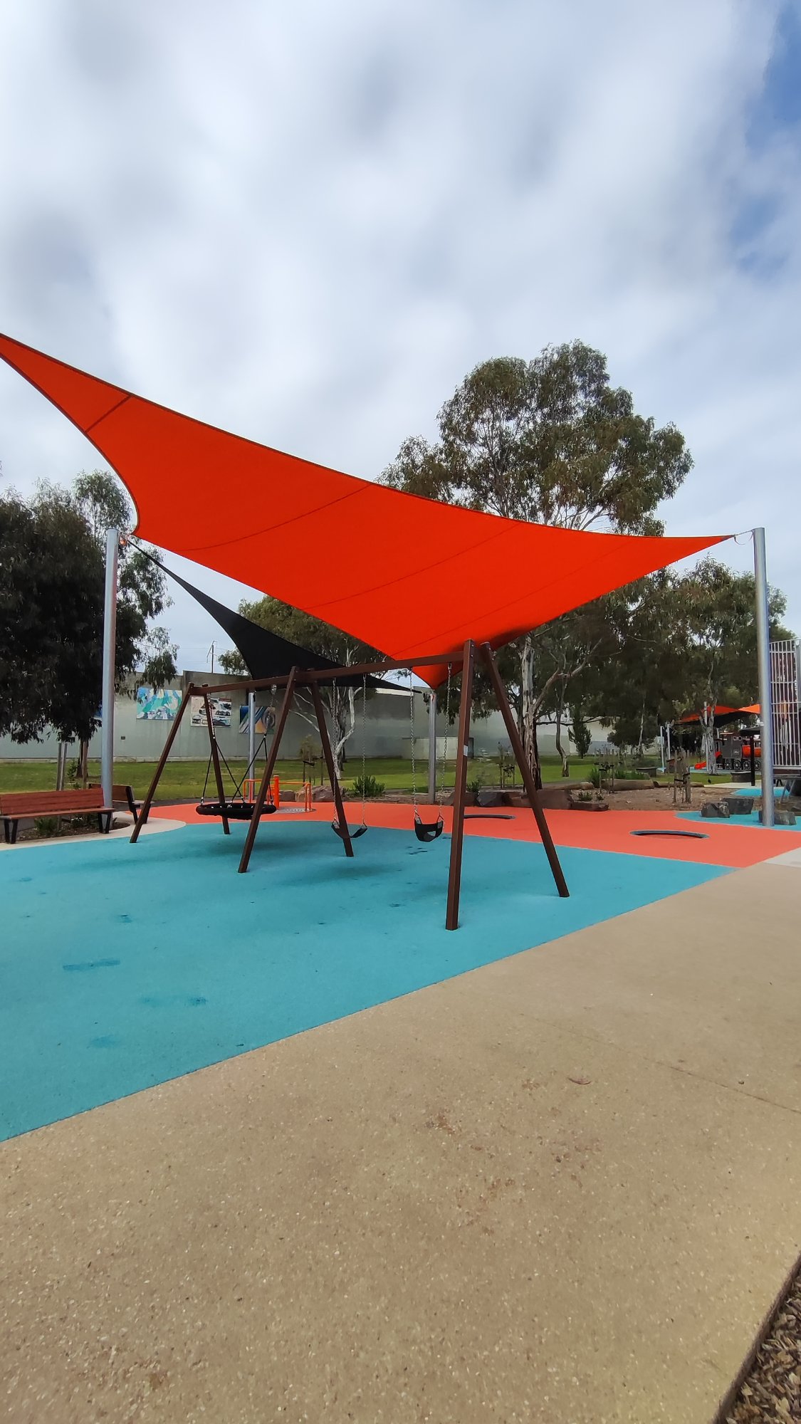 Adventure Playground with Tube Slides photo