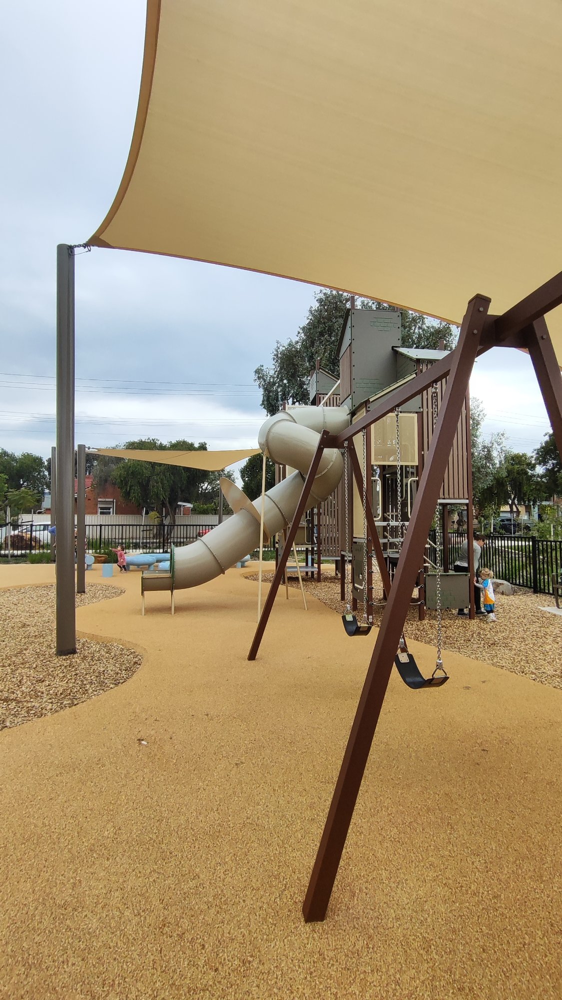Fenced Neighbourhood Playground photo