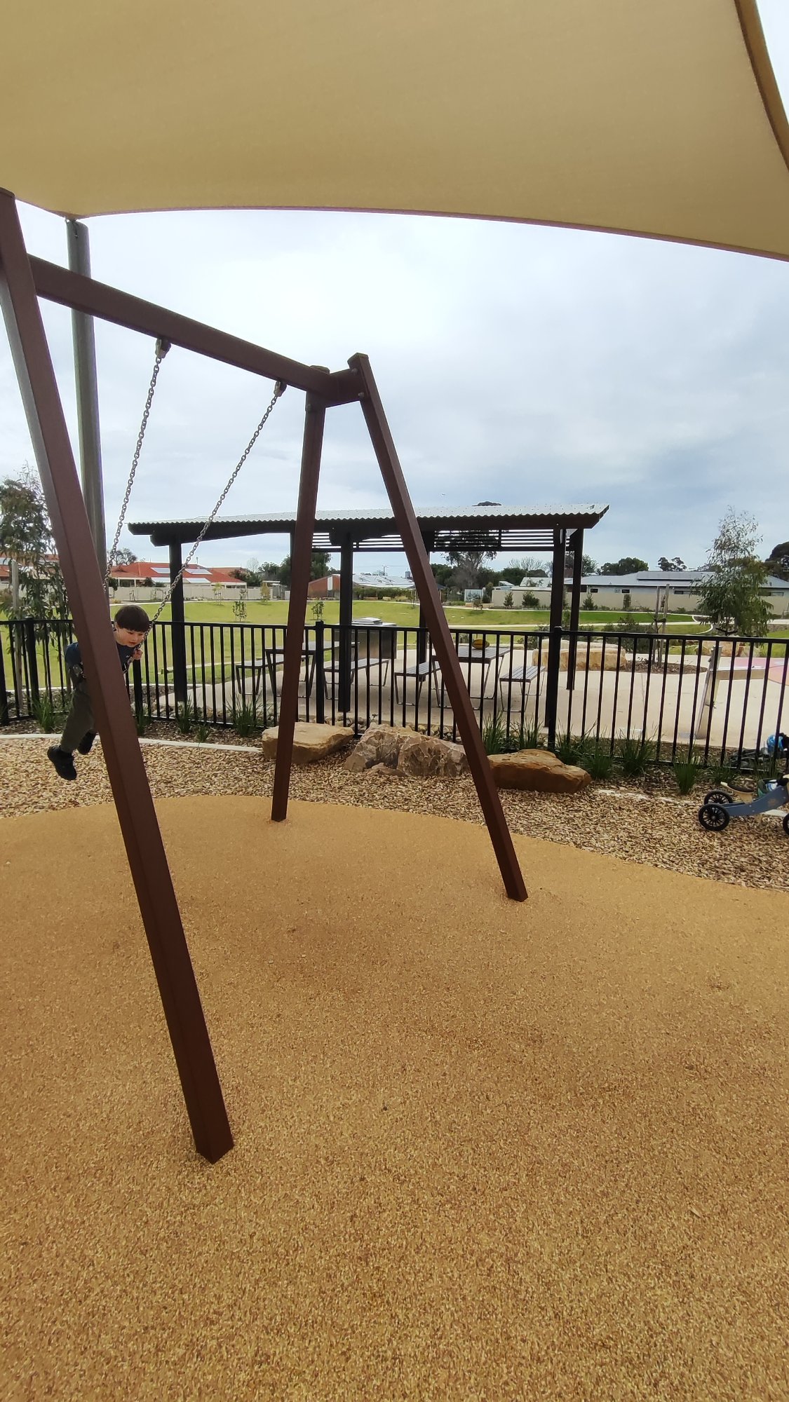 Fenced Neighbourhood Playground photo