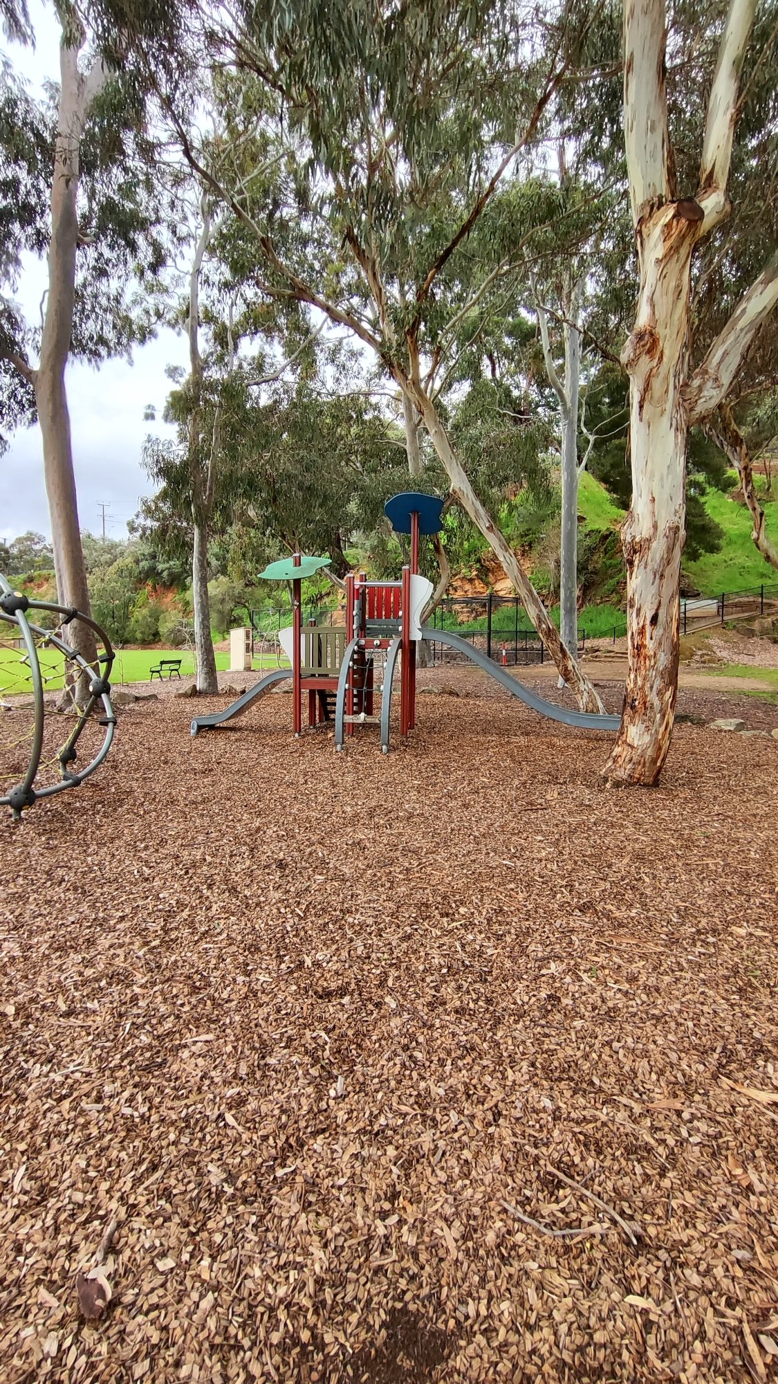 Bushland Playground with Slide and Swings photo