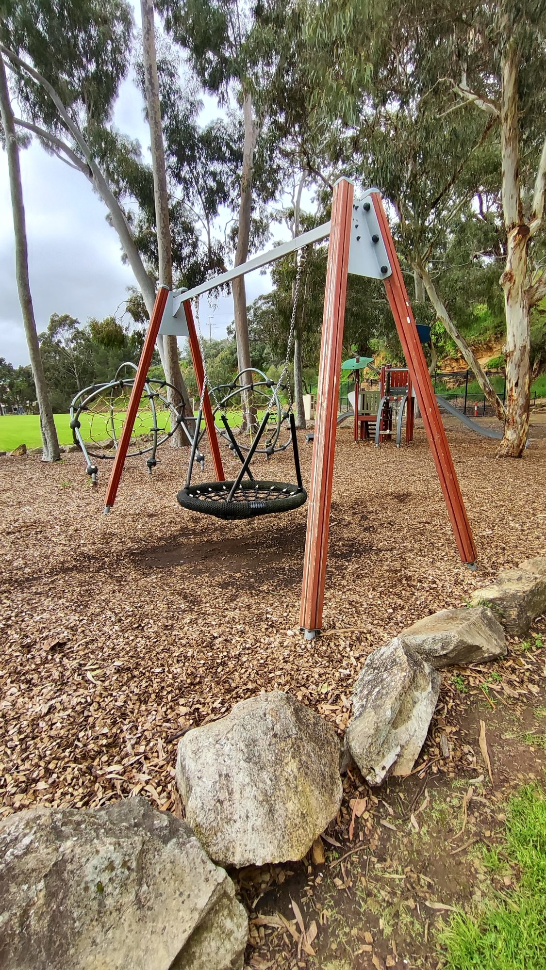 Bushland Playground with Slide and Swings photo