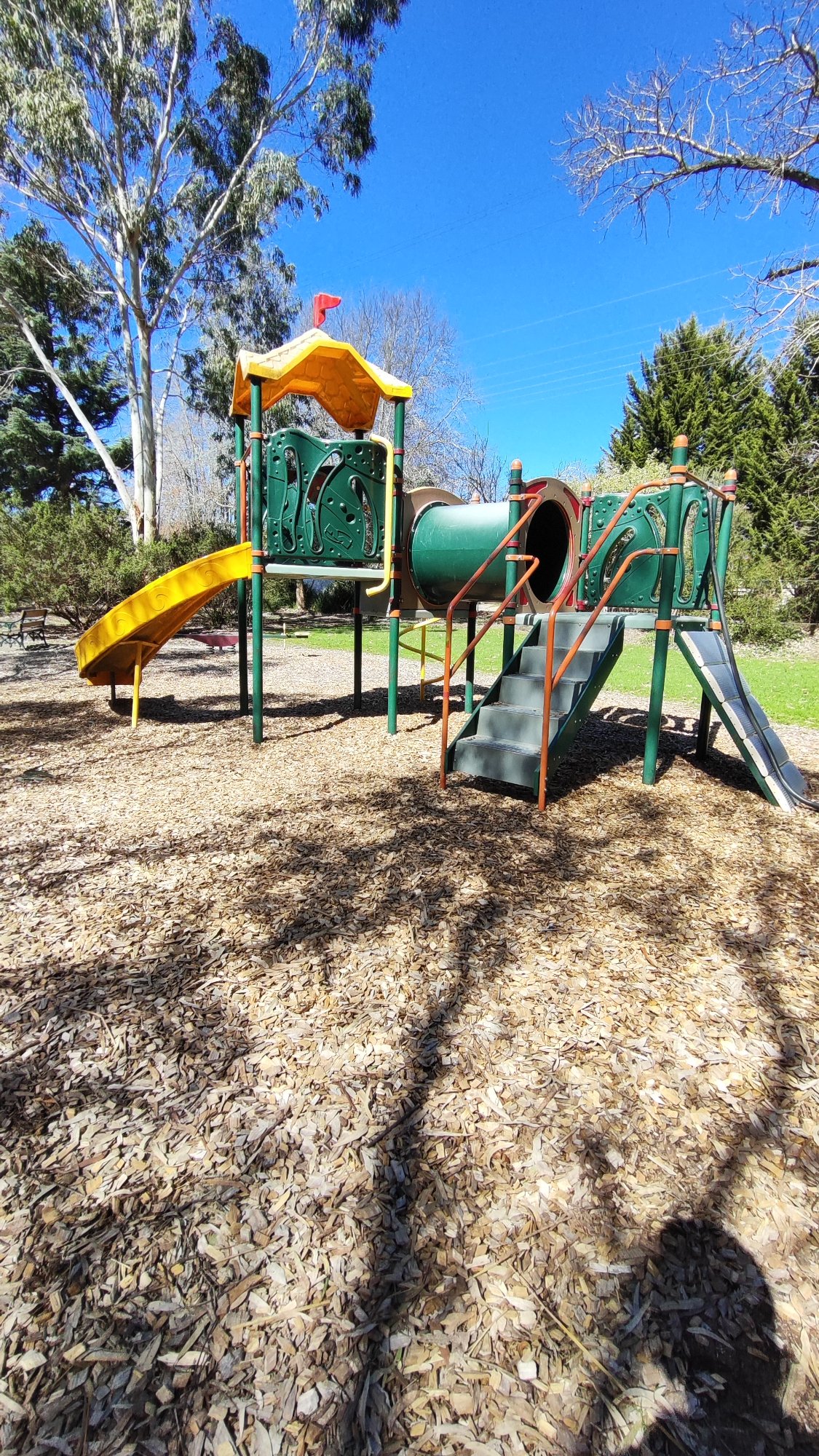 Local Park Swings and Play Area photo