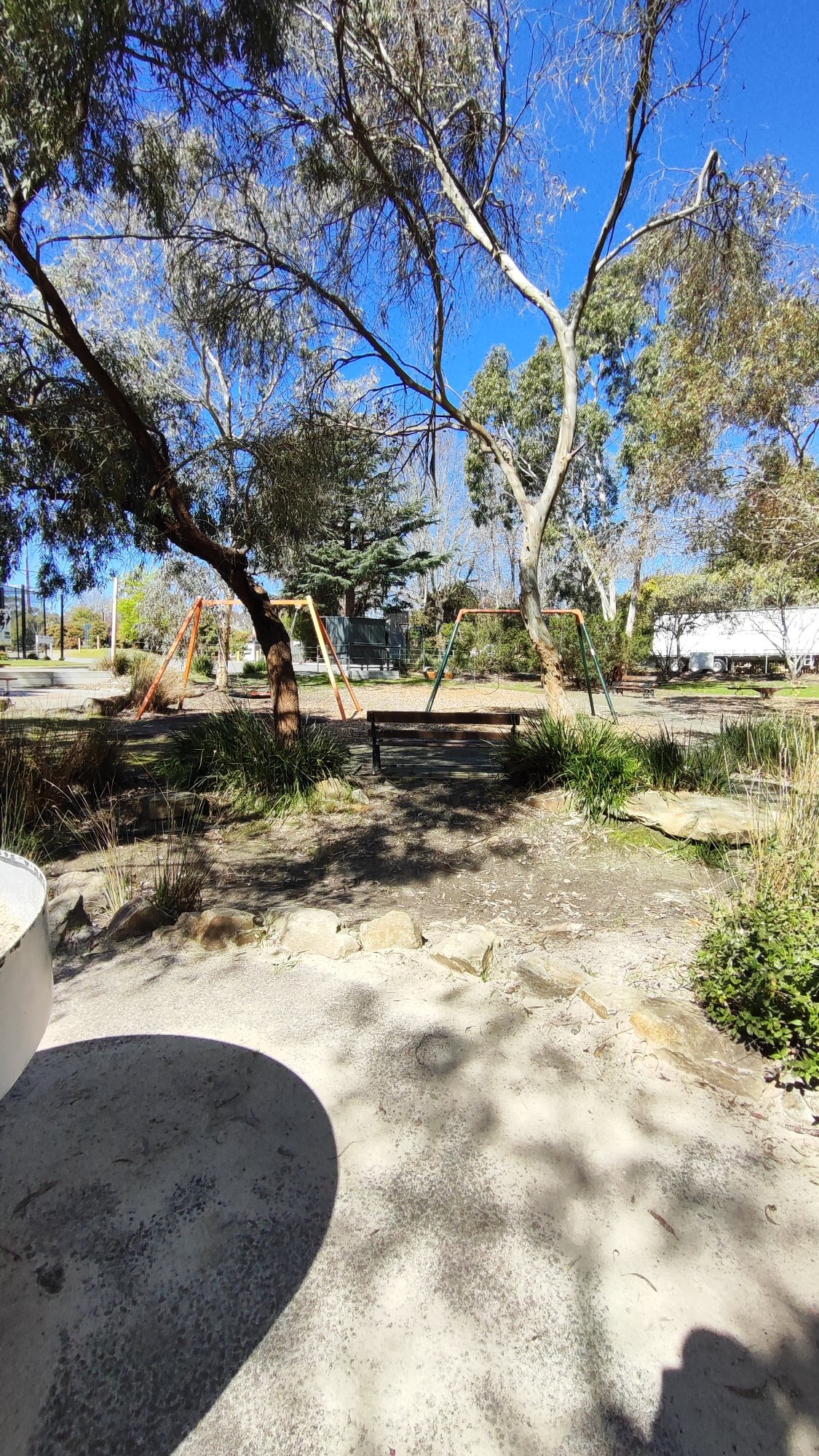 Local Park Swings and Play Area photo