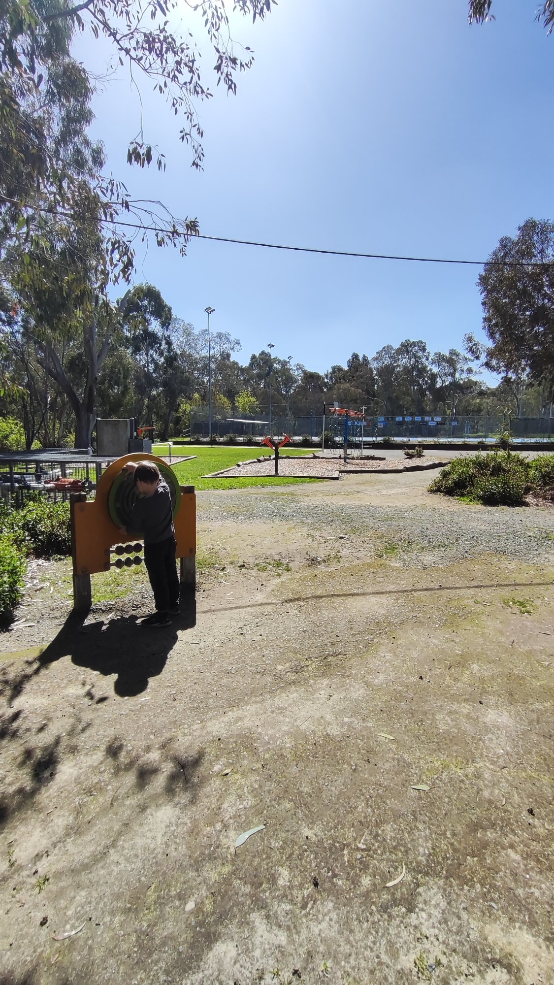 Local Park Swings and Play Area photo