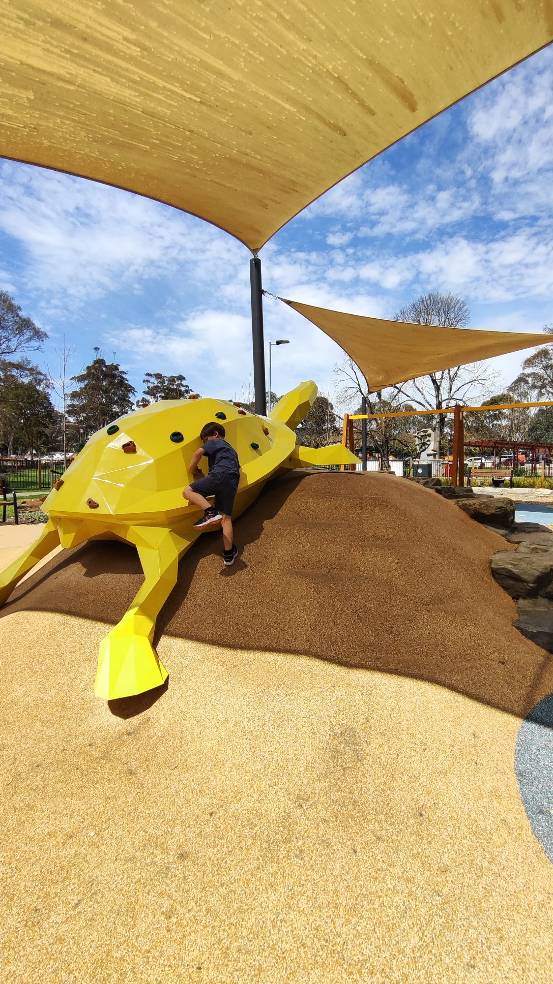 Shaded Park Playground photo