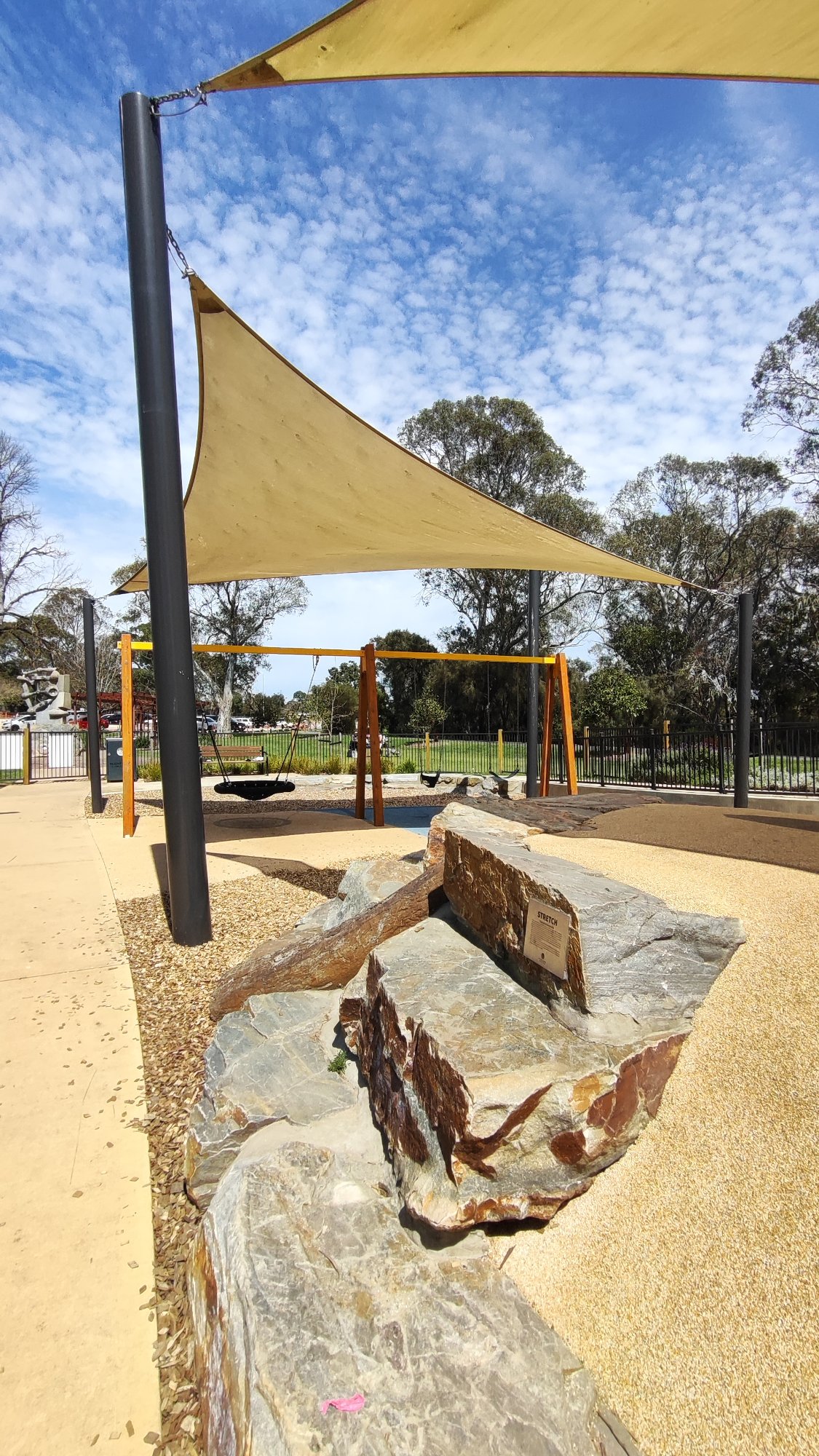 Shaded Park Playground photo