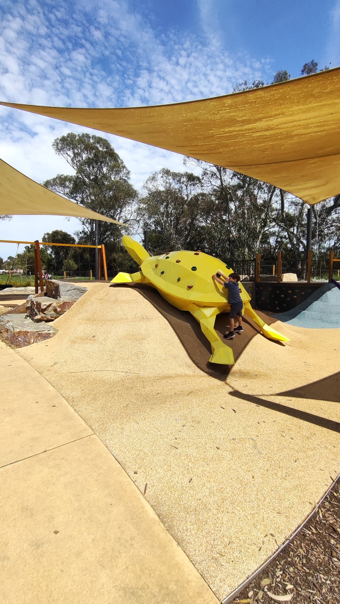 Shaded Park Playground photo