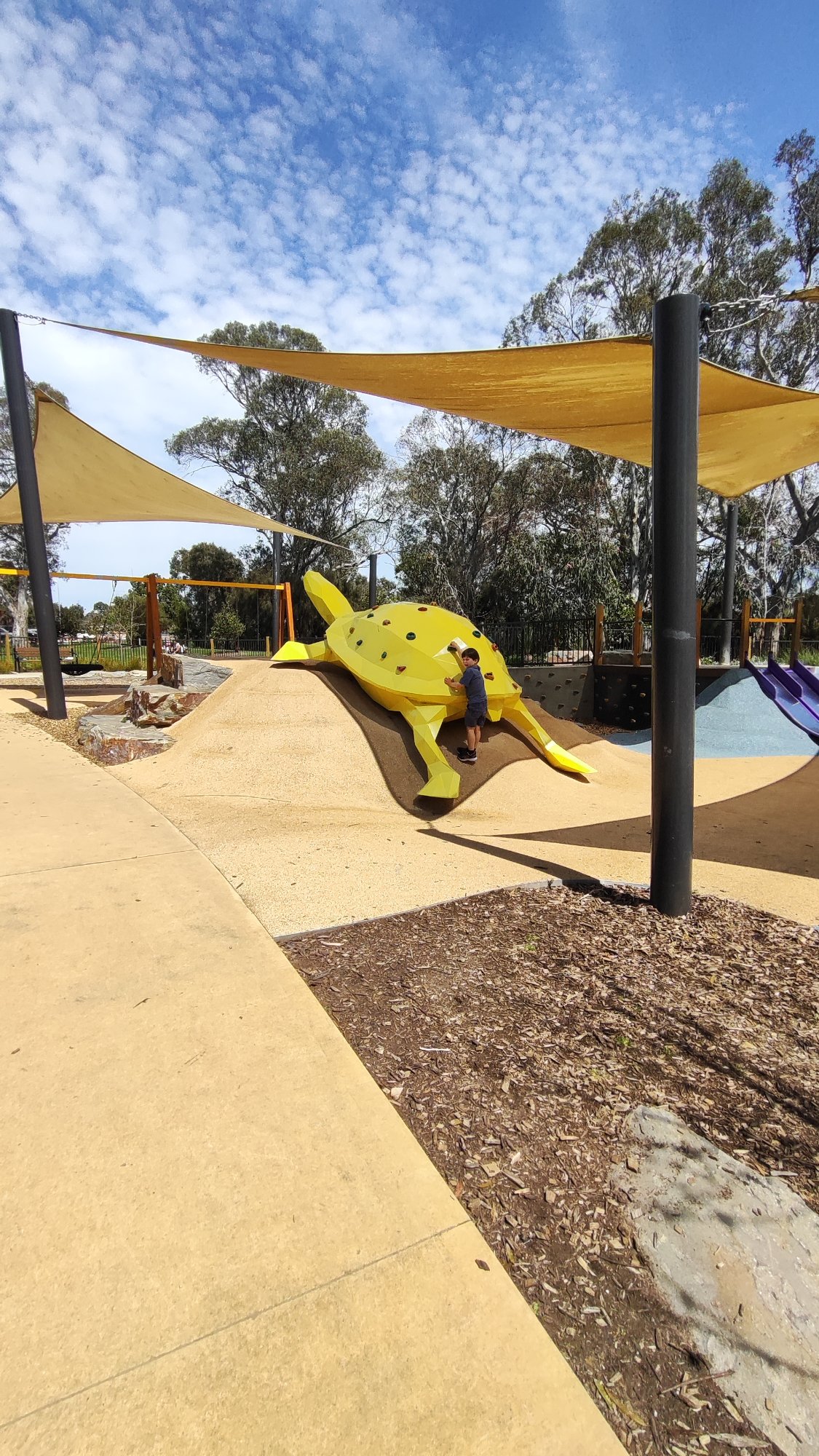 Shaded Park Playground photo